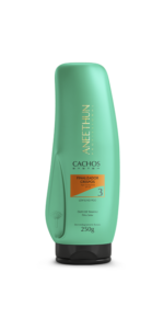 finalizador cabelos crespos aneethun cachos system 250g, ph:4,0